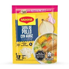 SOPA MAGGI DE POLLO CON ARROZ 62G