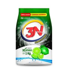 DETERGENTE 3N NEGRO LIMÓN DE 1KG